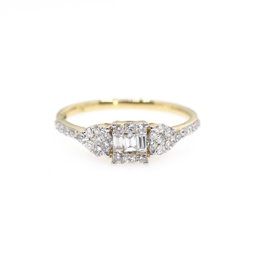 Inel Aur 14k, Diamante 0.55 ct