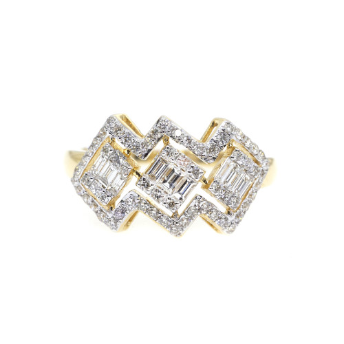 Inel Aur 14k, Diamante 0.61 ct